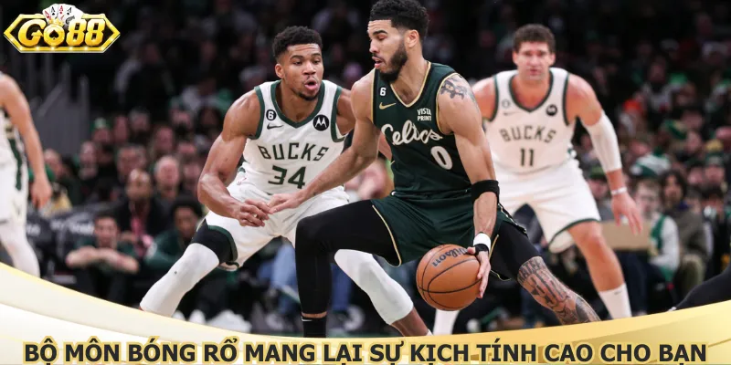 Bộ môn bóng rổ mang lại sự kịch tính cao cho bạn