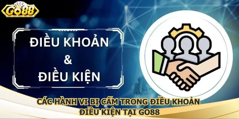 Các hành vi bị cấm trong điều khoản điều kiện tại Go88