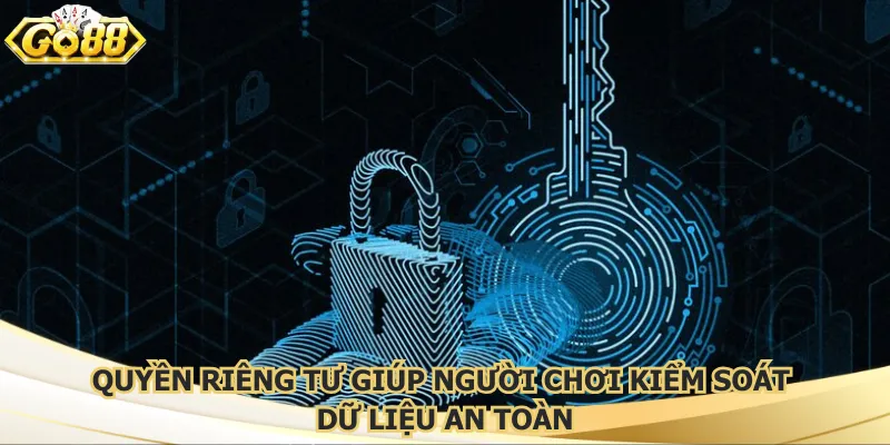 Quyền riêng tư giúp người chơi kiểm soát dữ liệu an toàn