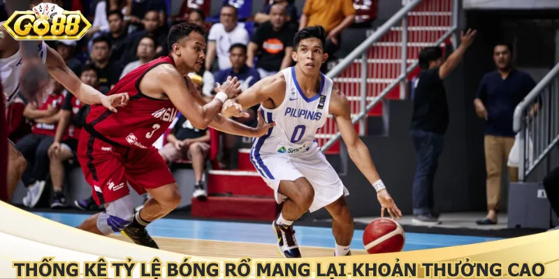Thống kê tỷ lệ bóng rổ mang lại khoản thưởng cao